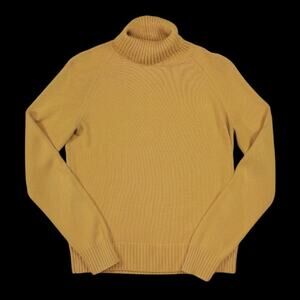Jeanne Pierre Turtleneck Yellow Sweater | Size M